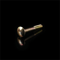 brass Coarse Thread Mushroom Head Square Neck Carriage Bolt Grade 8.8 DIN603,M16